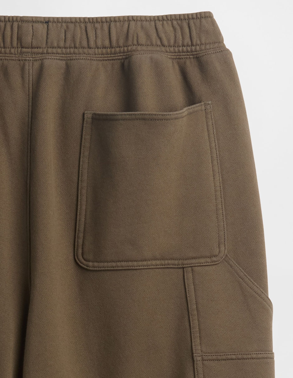 Pants straight con elástico para hombre