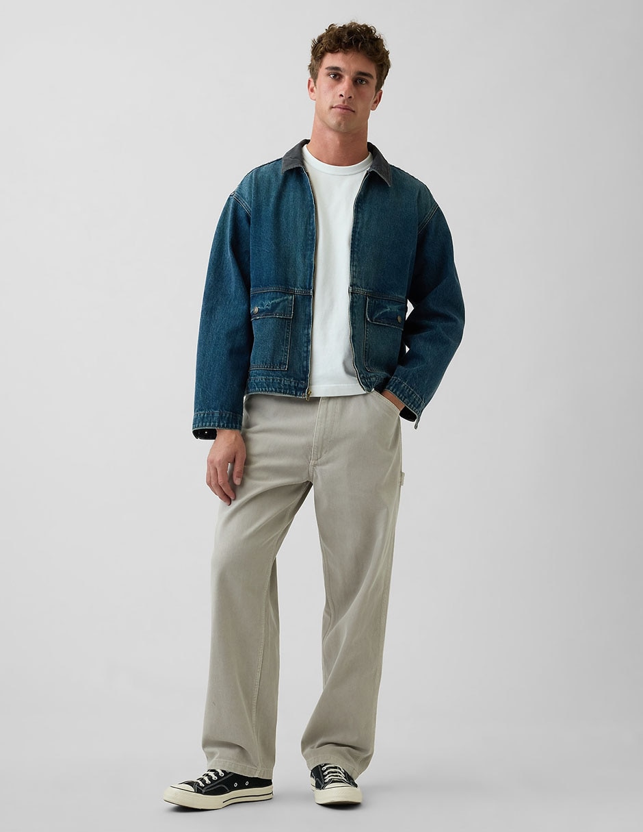 Jeans carpenter baggy para hombre