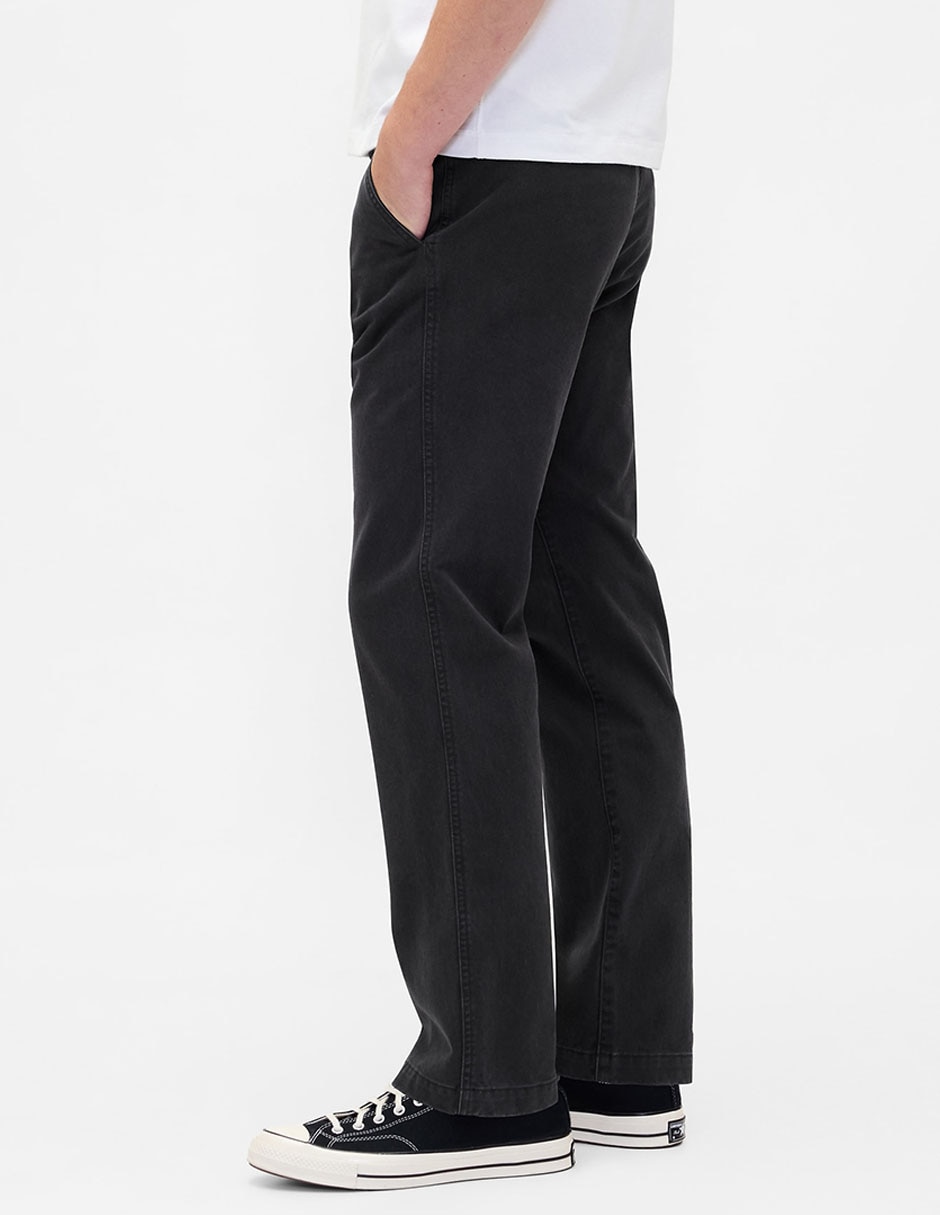 Pantalón straight de algodón para hombre 4