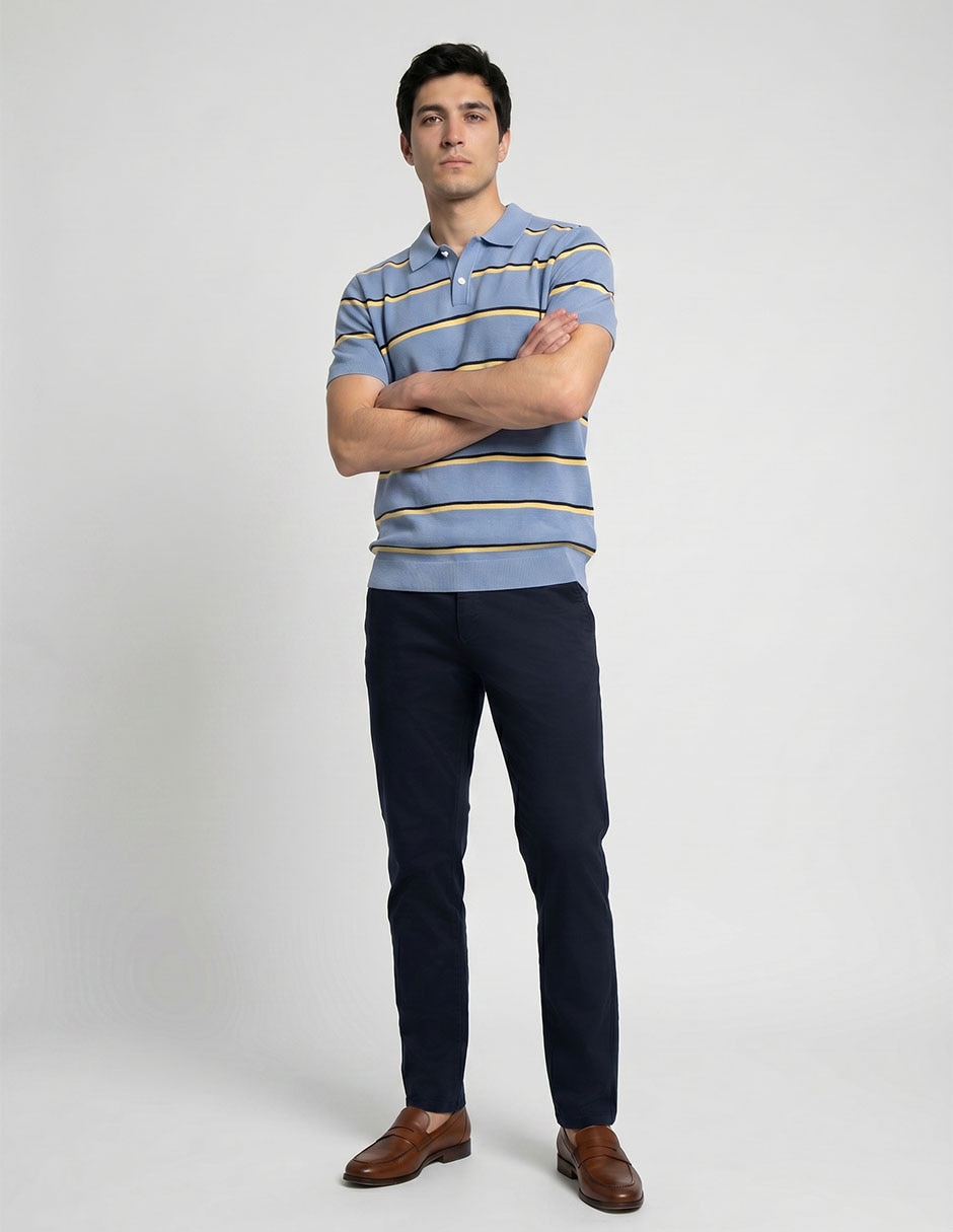 Playera tipo polo para hombre