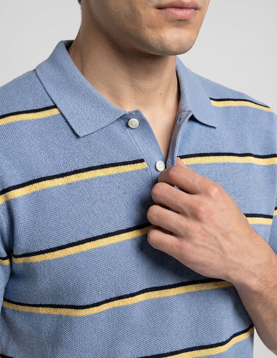 Playera tipo polo para hombre