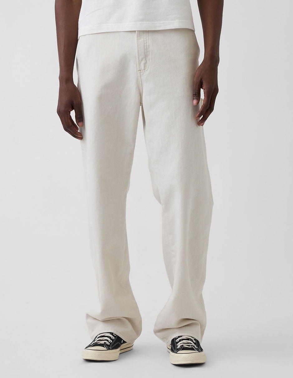 Jeans wide leg para hombre