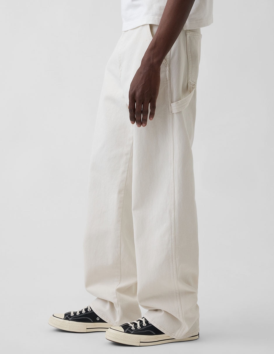Jeans wide leg para hombre