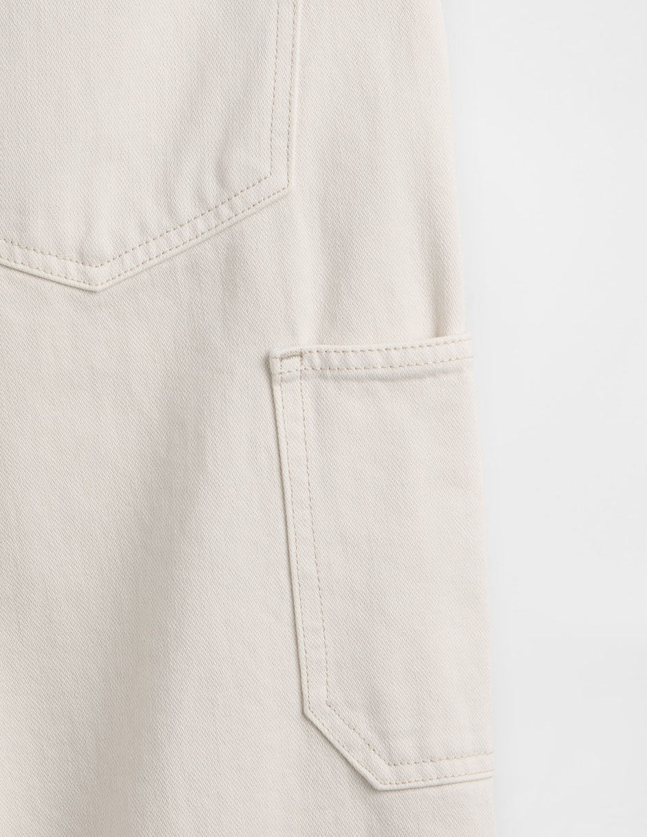 Jeans wide leg para hombre