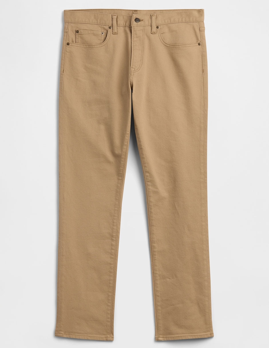 Jeans slim lavado medio para hombre