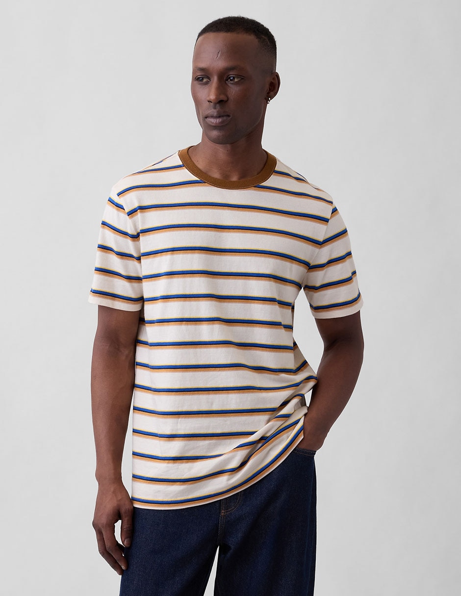 Playera cuello redondo para hombre