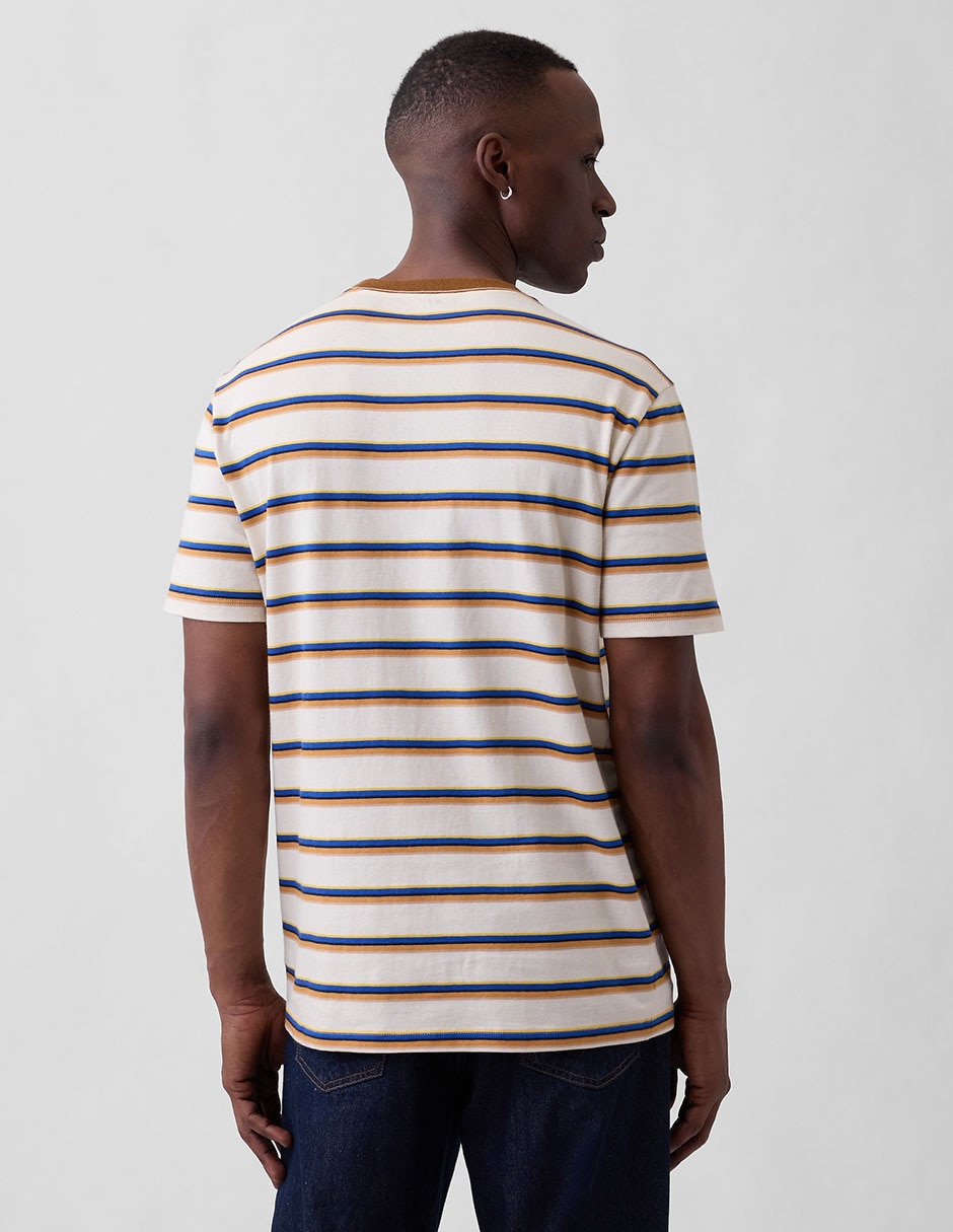 Playera cuello redondo para hombre