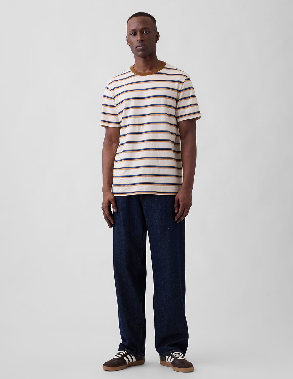 Playera cuello redondo para hombre