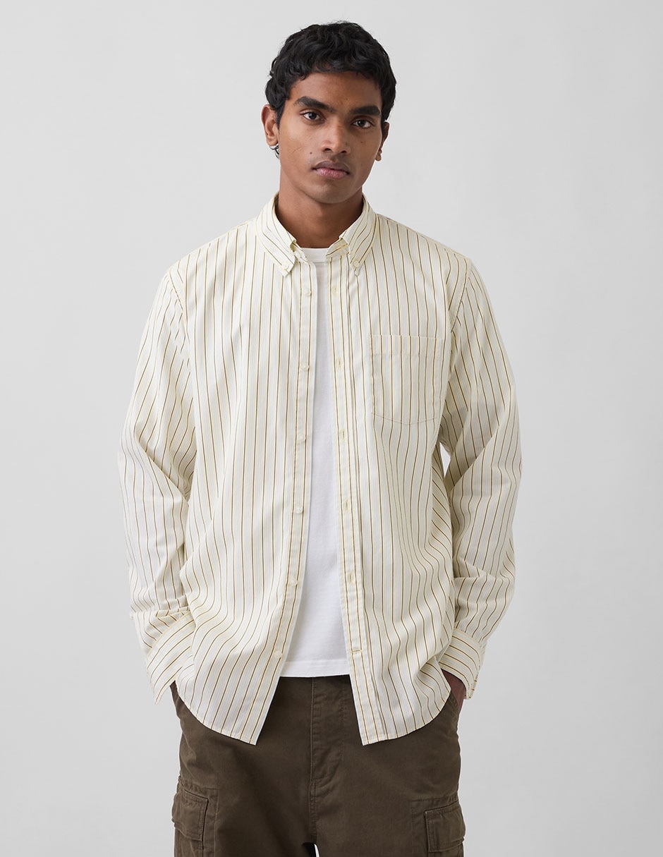 Camisa casual manga larga para hombre Camisa casual manga larga para hombre