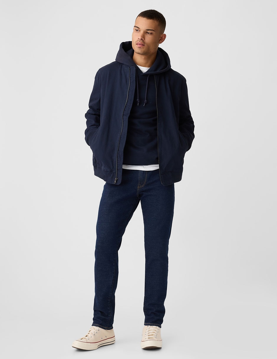 Jeans slim lavado obscuro para hombre Jeans slim lavado obscuro para hombre