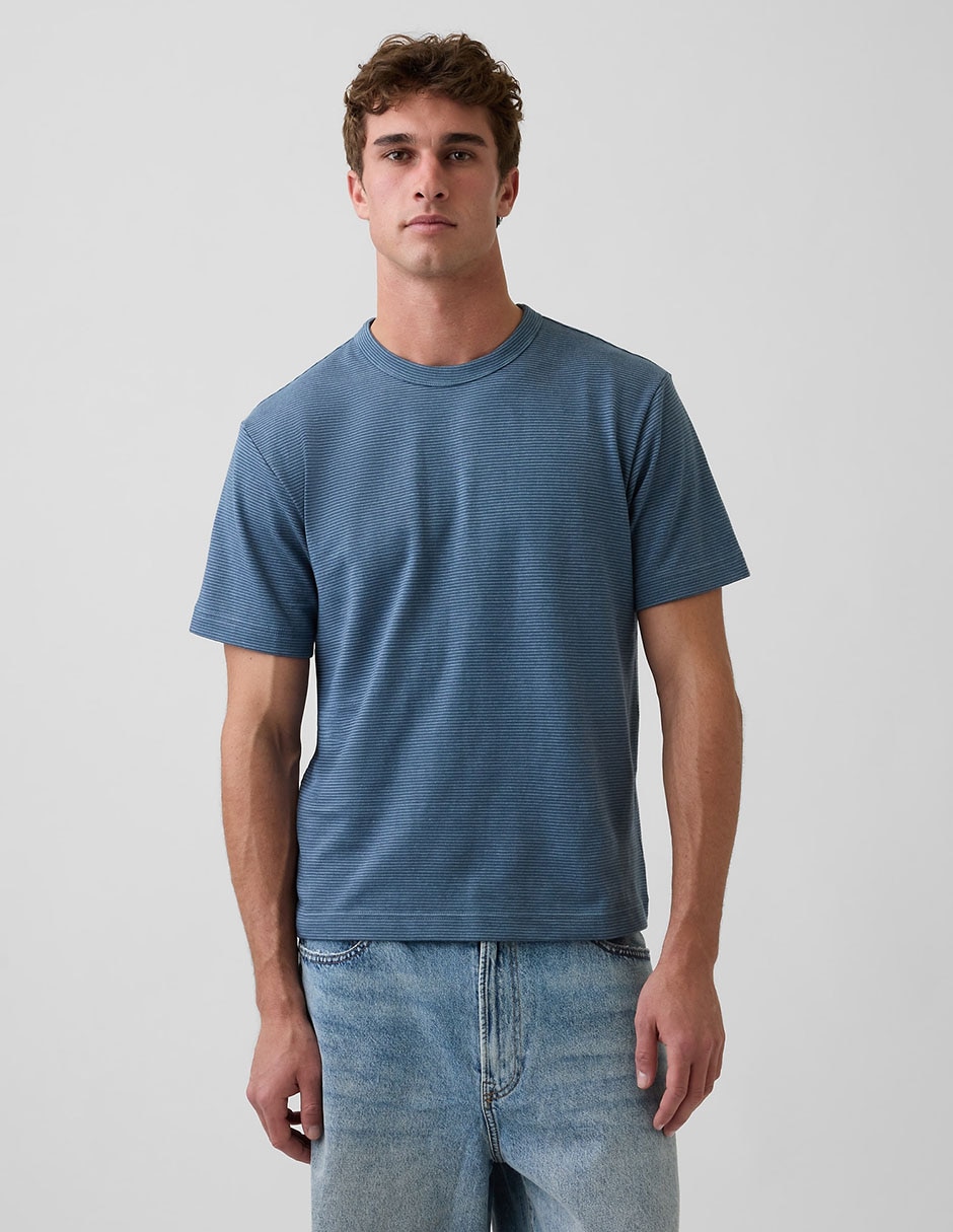 Playera cuello redondo para hombre