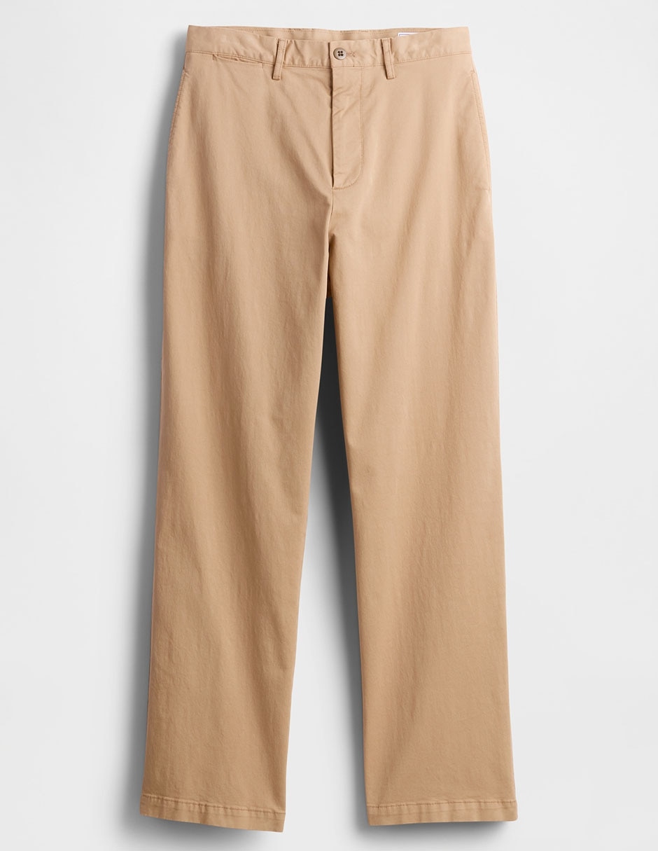 Pantalón chino slim de algodón para hombre