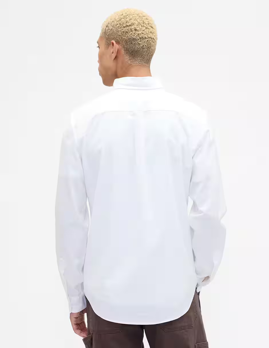 Camisa casual de algodón manga larga para hombre 3