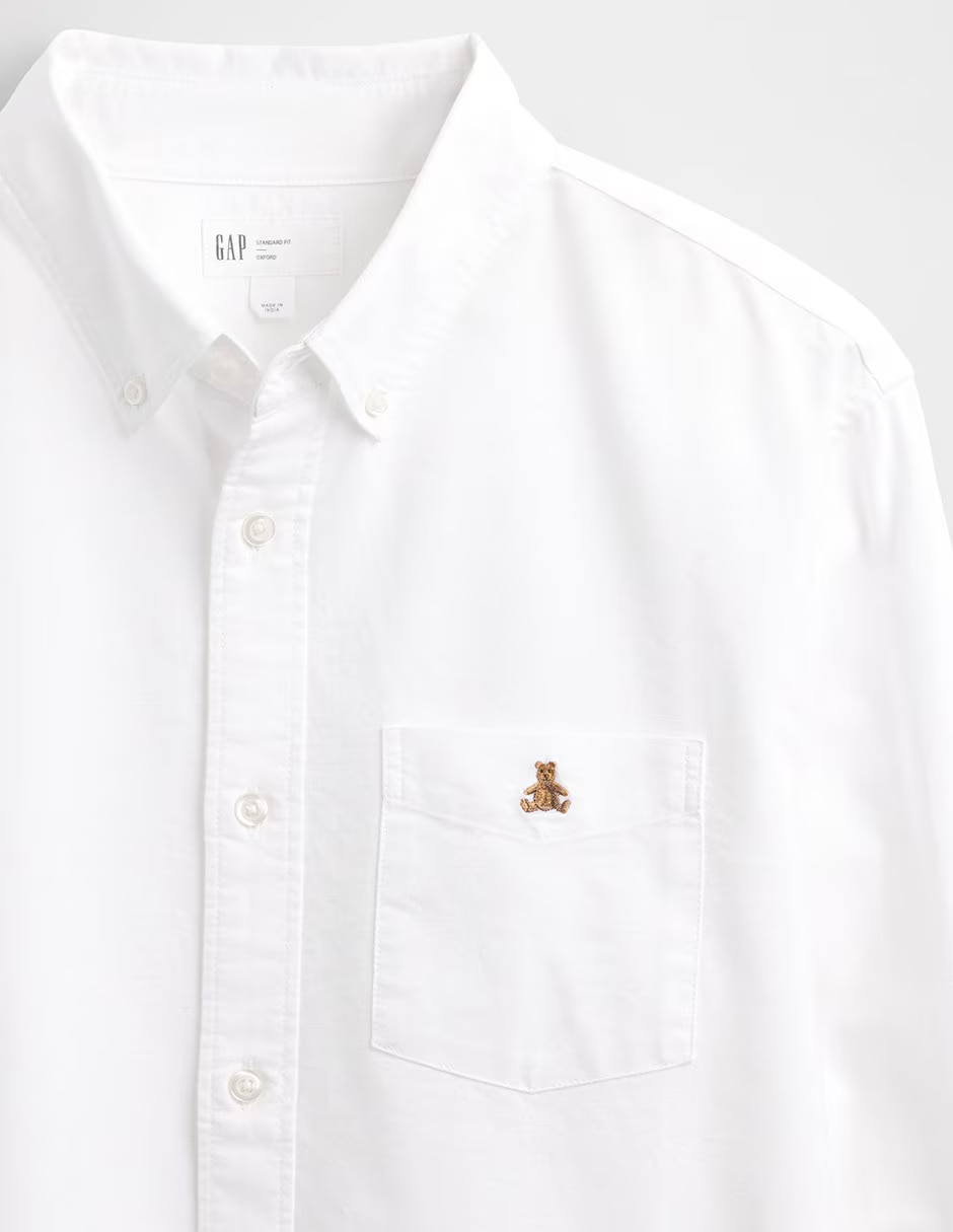 Camisa casual de algodón manga larga para hombre 4