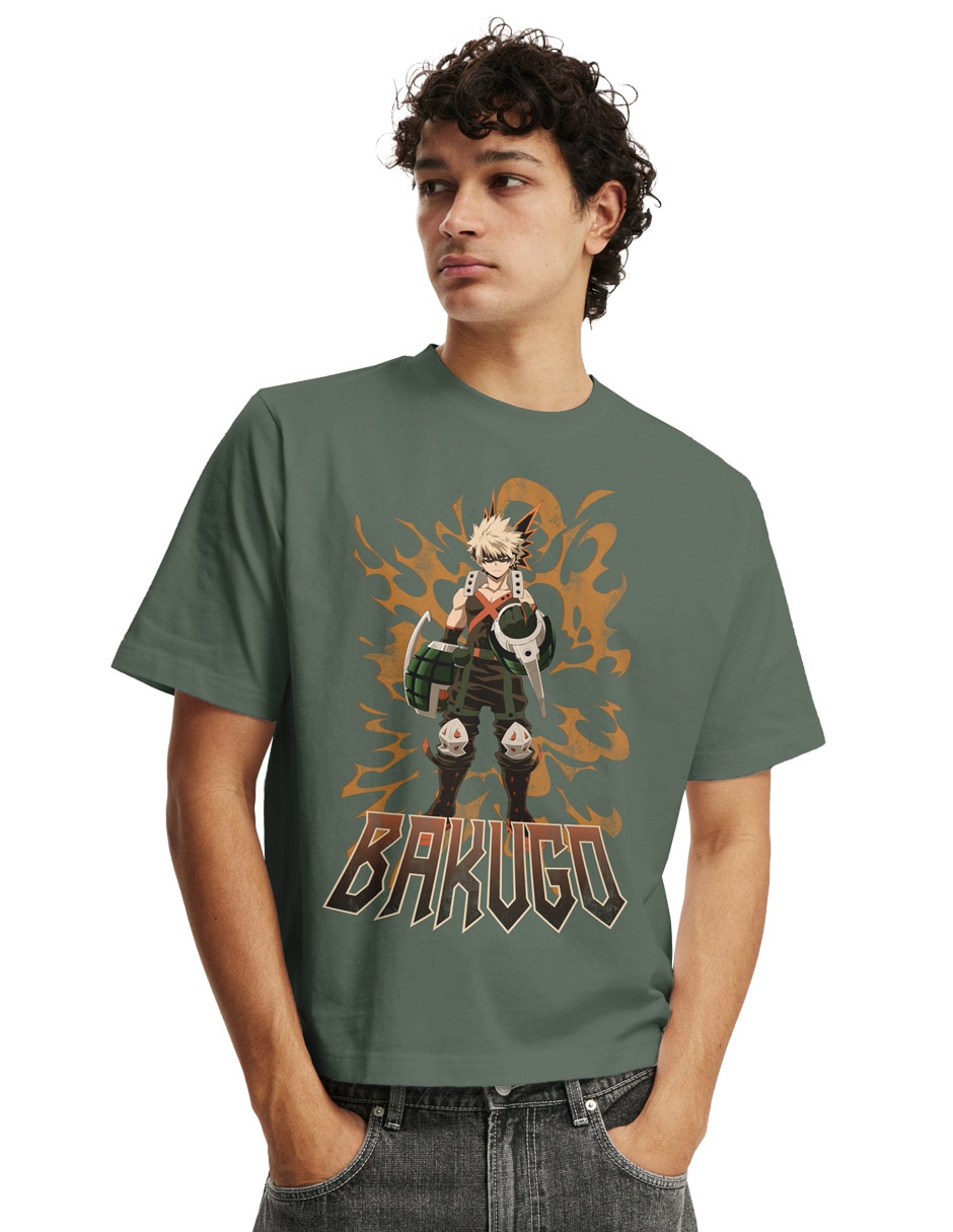 Playera cuello redondo para hombre 2