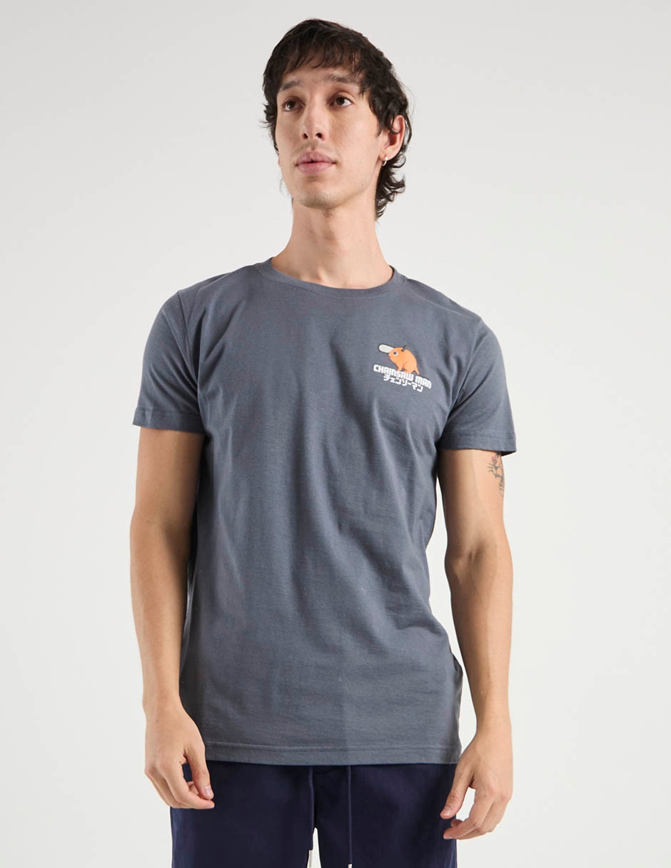 Playera cuello redondo para hombre