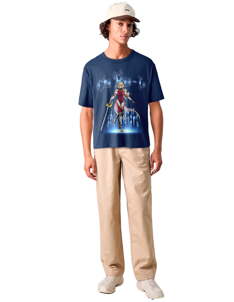 Playera Anime cuello redondo para hombre Playera Anime cuello redondo para hombre