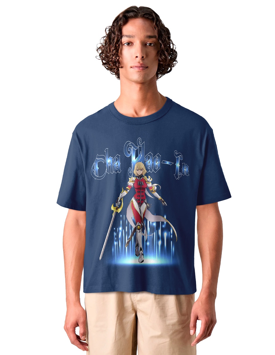 Playera Anime cuello redondo para hombre 4
