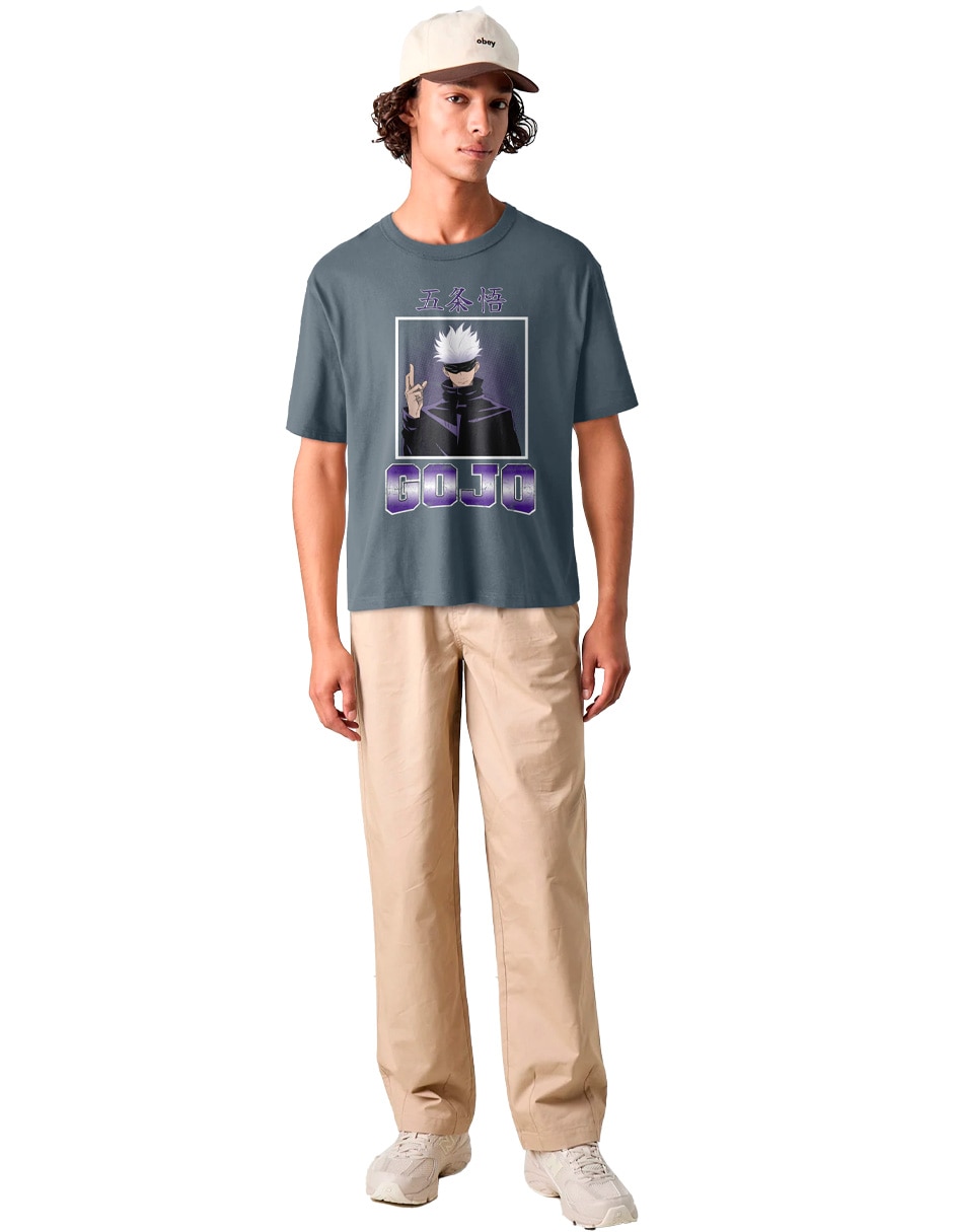 Playera cuello redondo para hombre