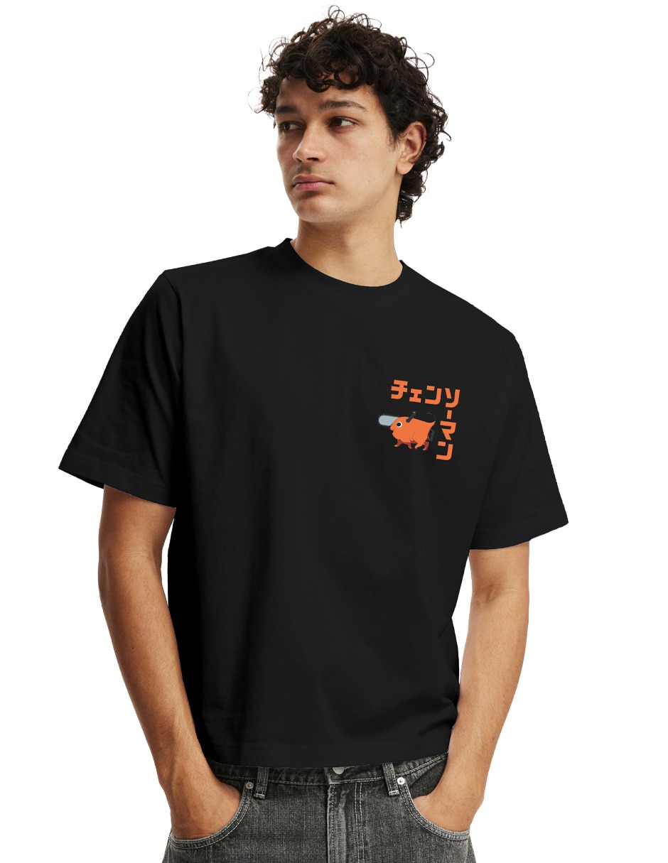Playera Anime cuello redondo para hombre 5