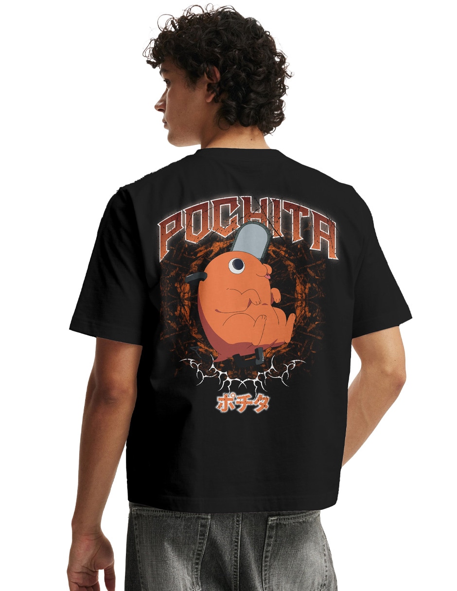 Playera Anime cuello redondo para hombre 4