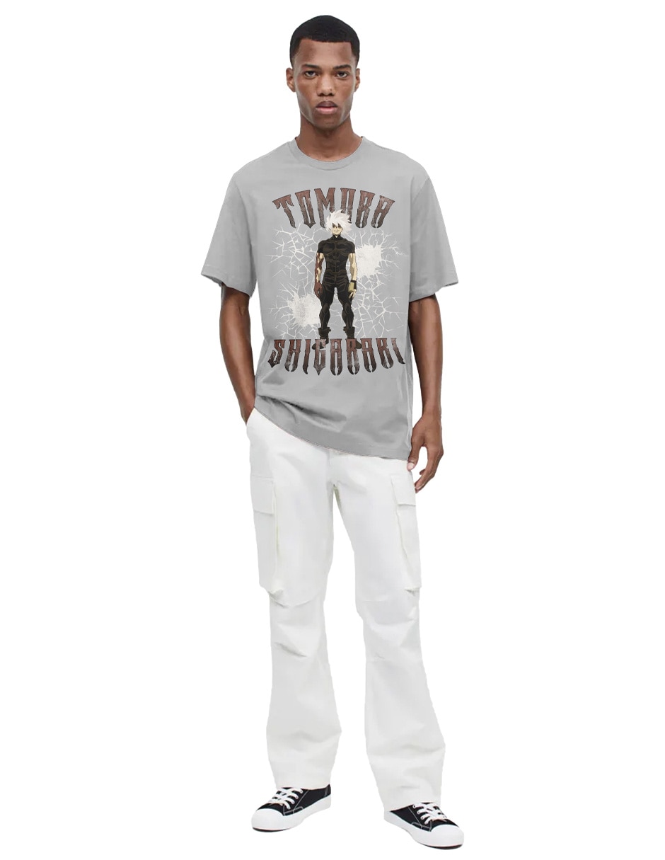 Playera cuello redondo para hombre