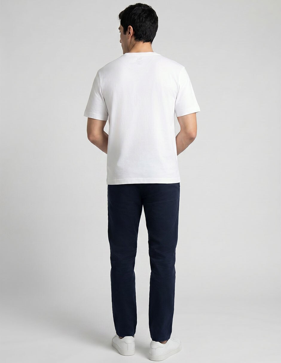Playera cuello redondo para hombre 2