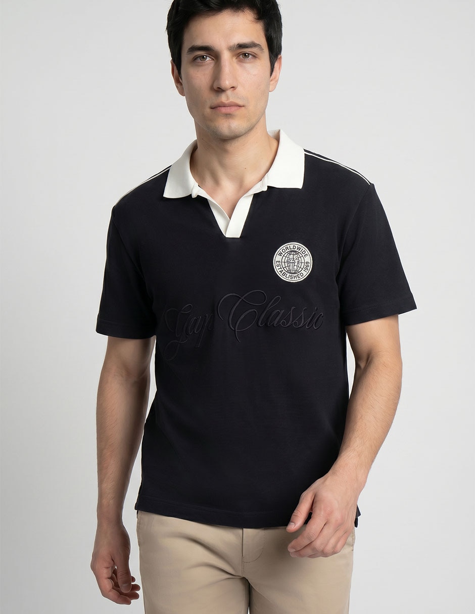 Playera cuello polo para hombre 2