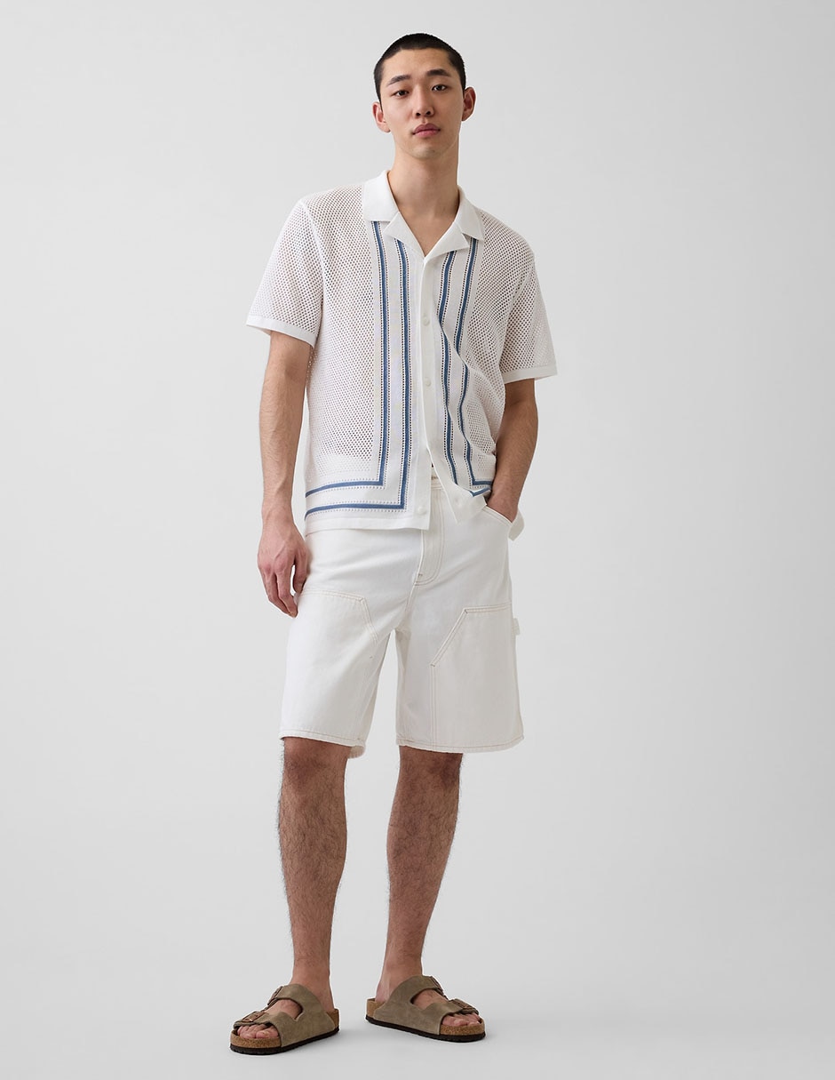 Playera Casual cuello polo para hombre 7