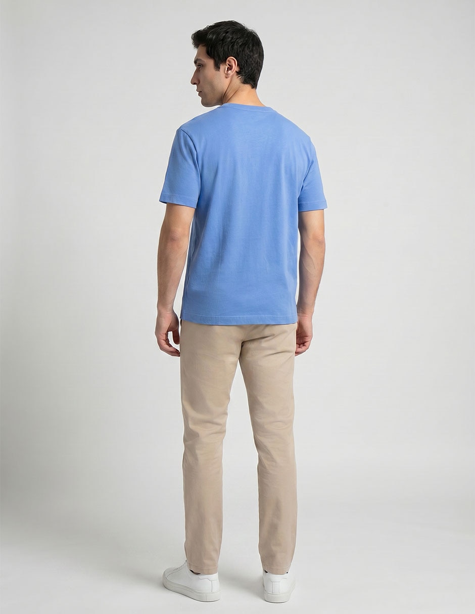 Playera cuello redondo para hombre 2