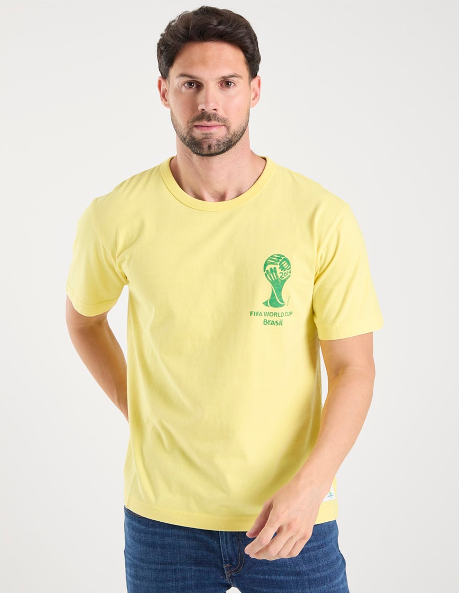 Playera Fifa World Cup cuello redondo para hombre