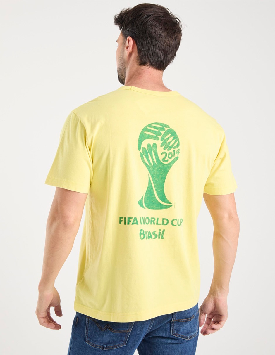 Playera Fifa World Cup cuello redondo para hombre