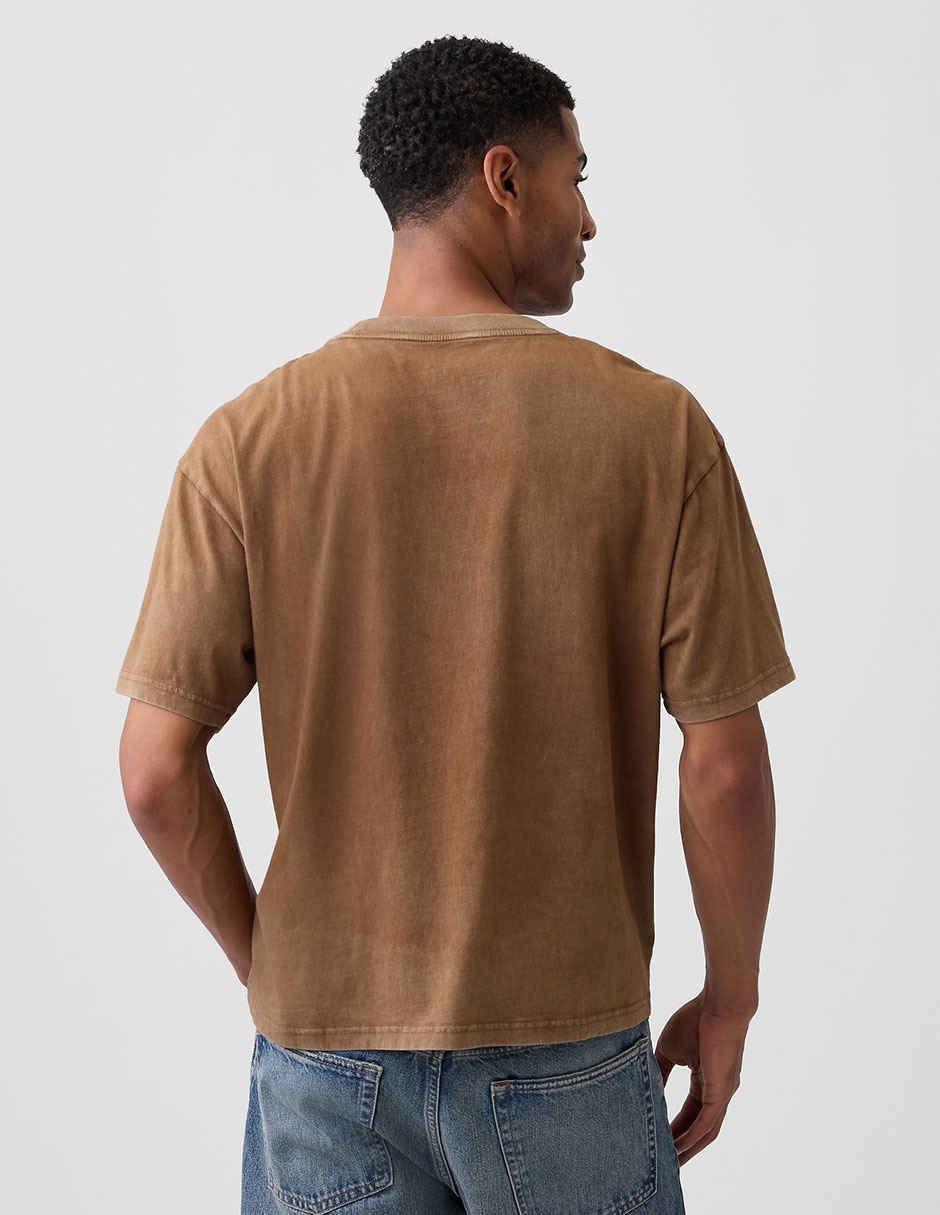 Playera cuello redondo para hombre 4