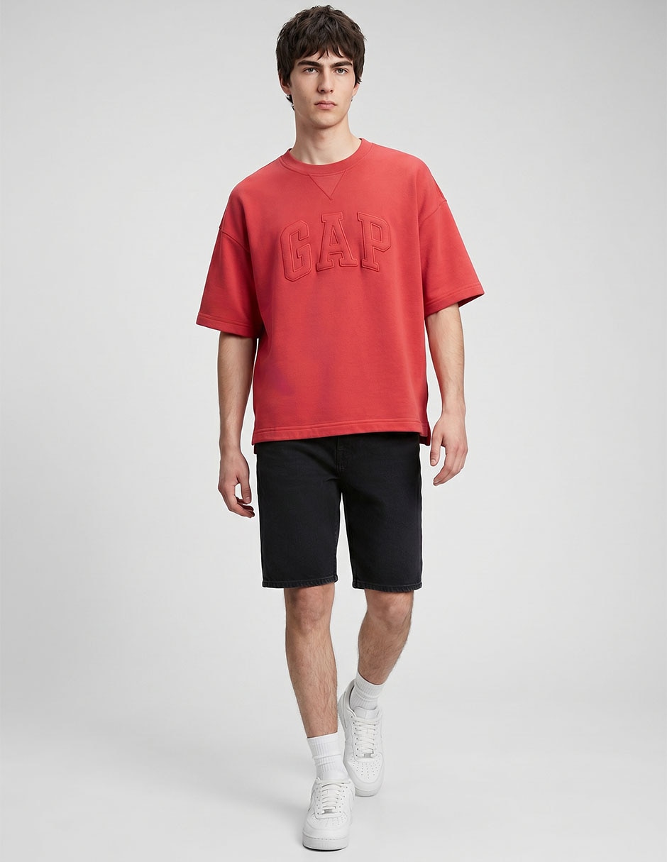 Playera cuello redondo para hombre