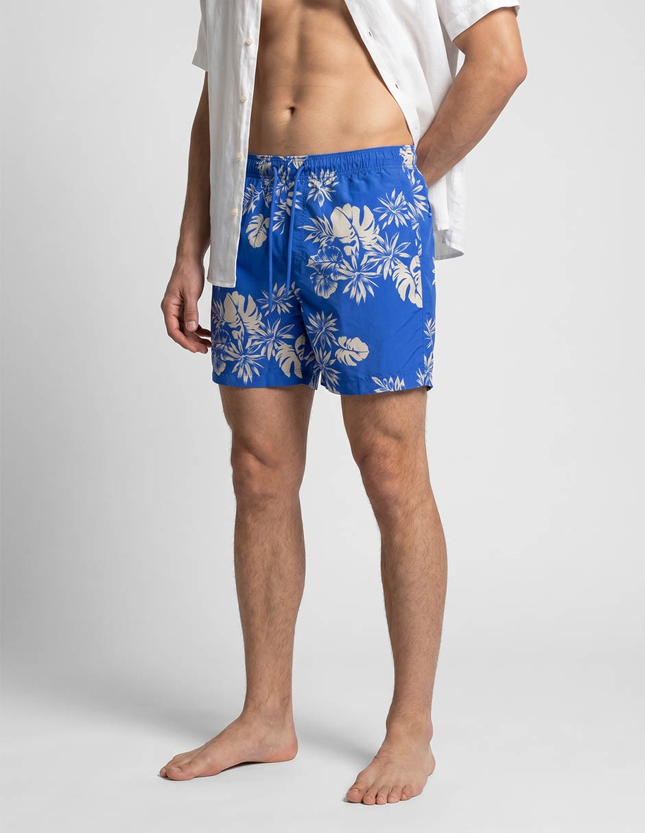 Traje de baño con bolsillos para hombre