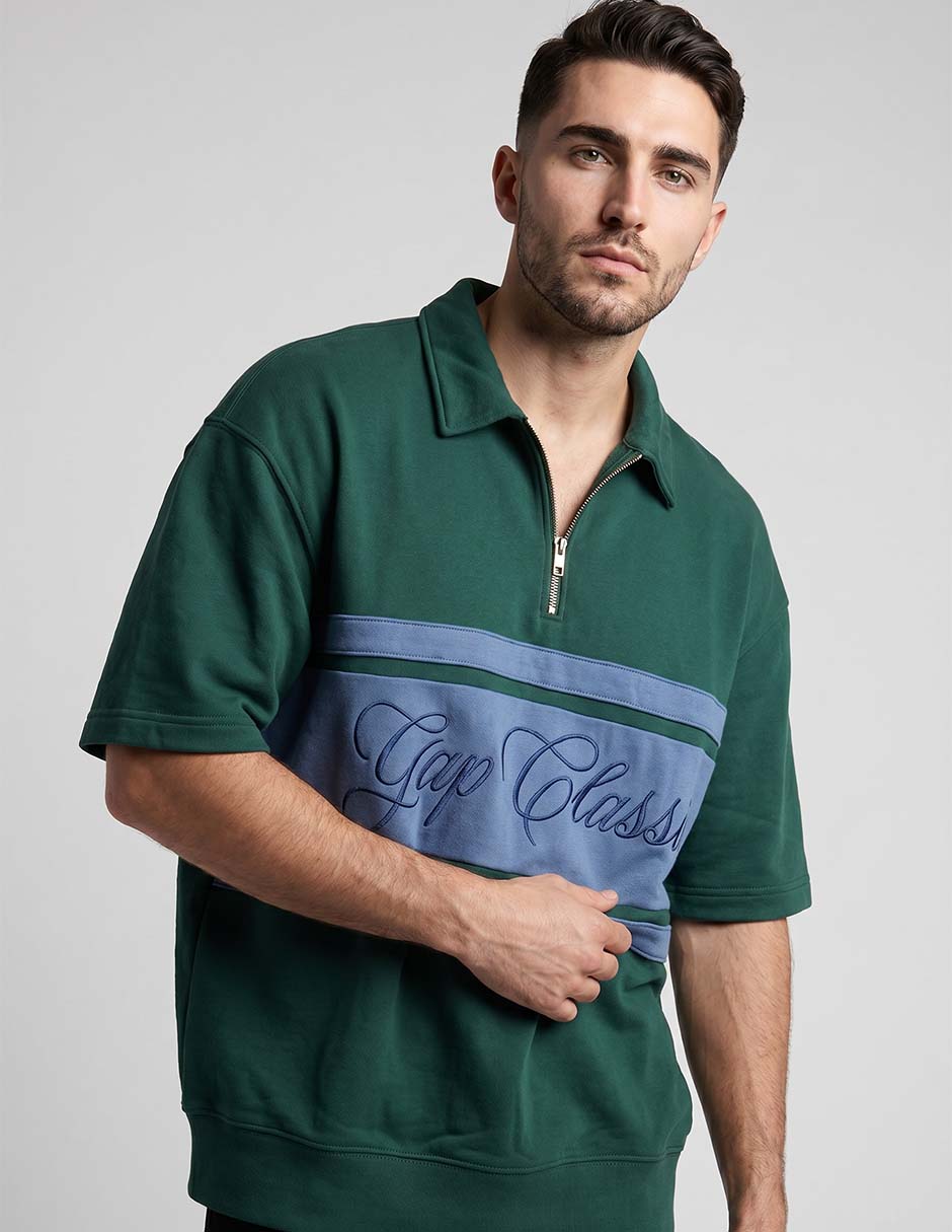 Playera tipo polo para hombre 1