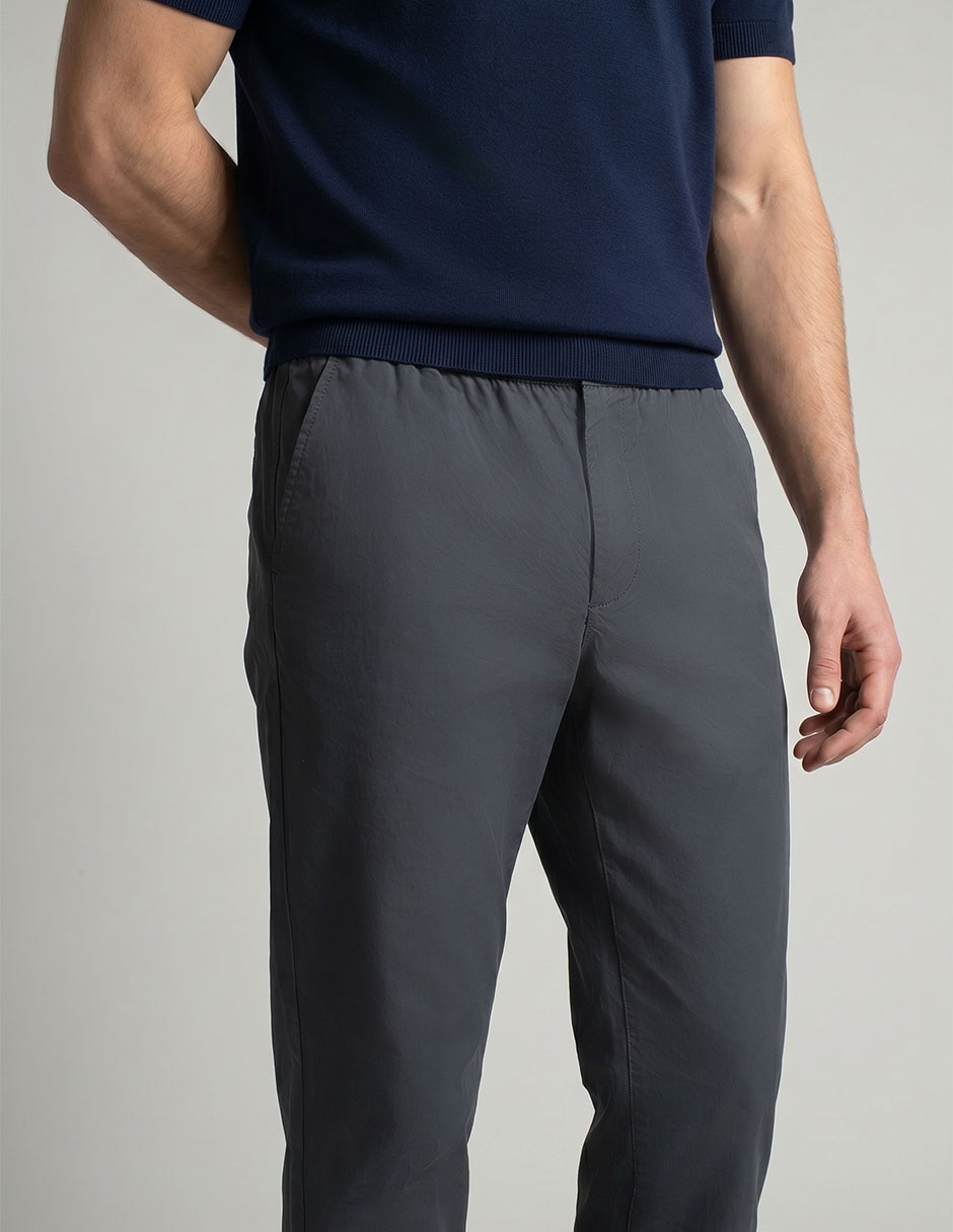 Pantalón casual chino baggy para hombre