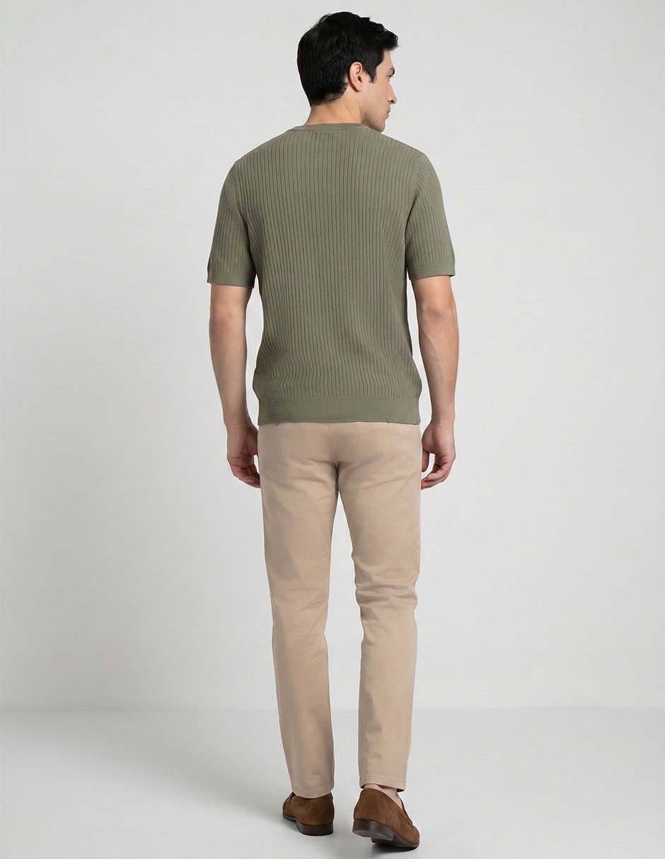 Playera cuello redondo para hombre