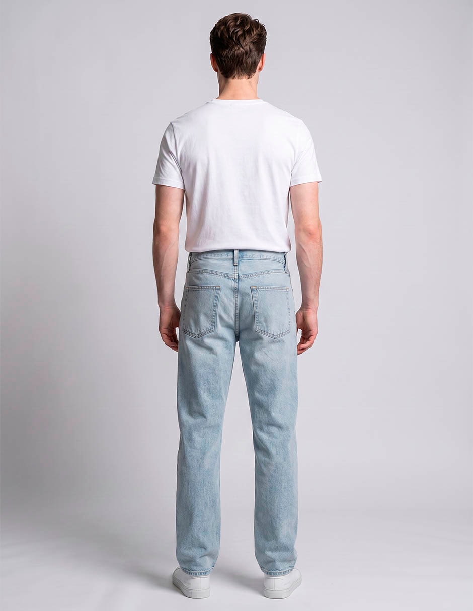 Jeans Baggy lavado claro para hombre