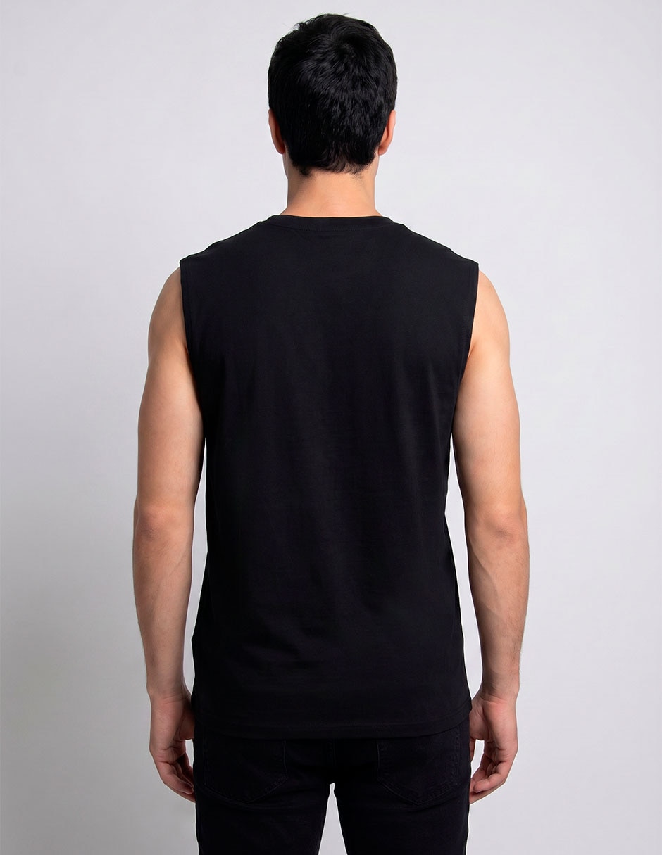 Playera cuello redondo para hombre
