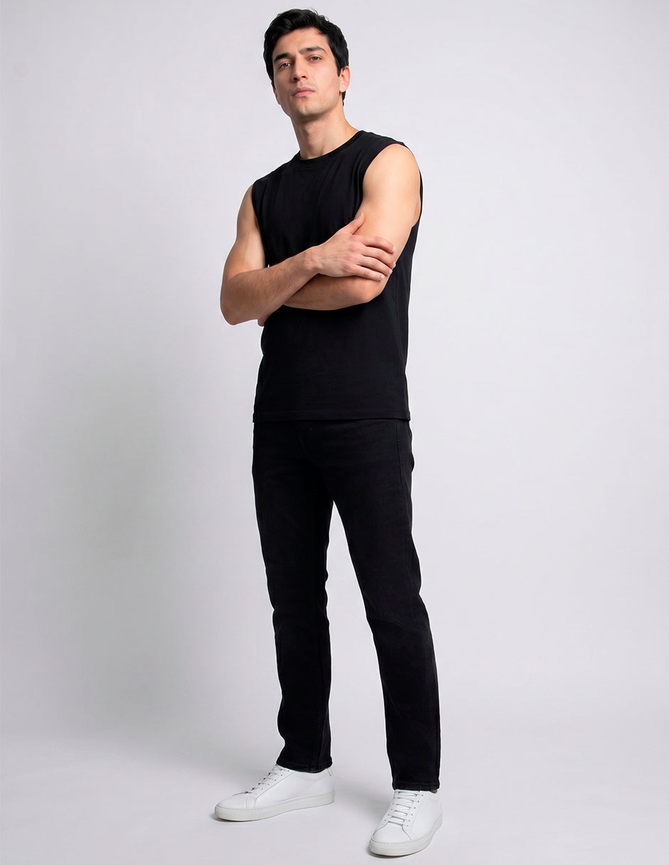 Playera cuello redondo para hombre
