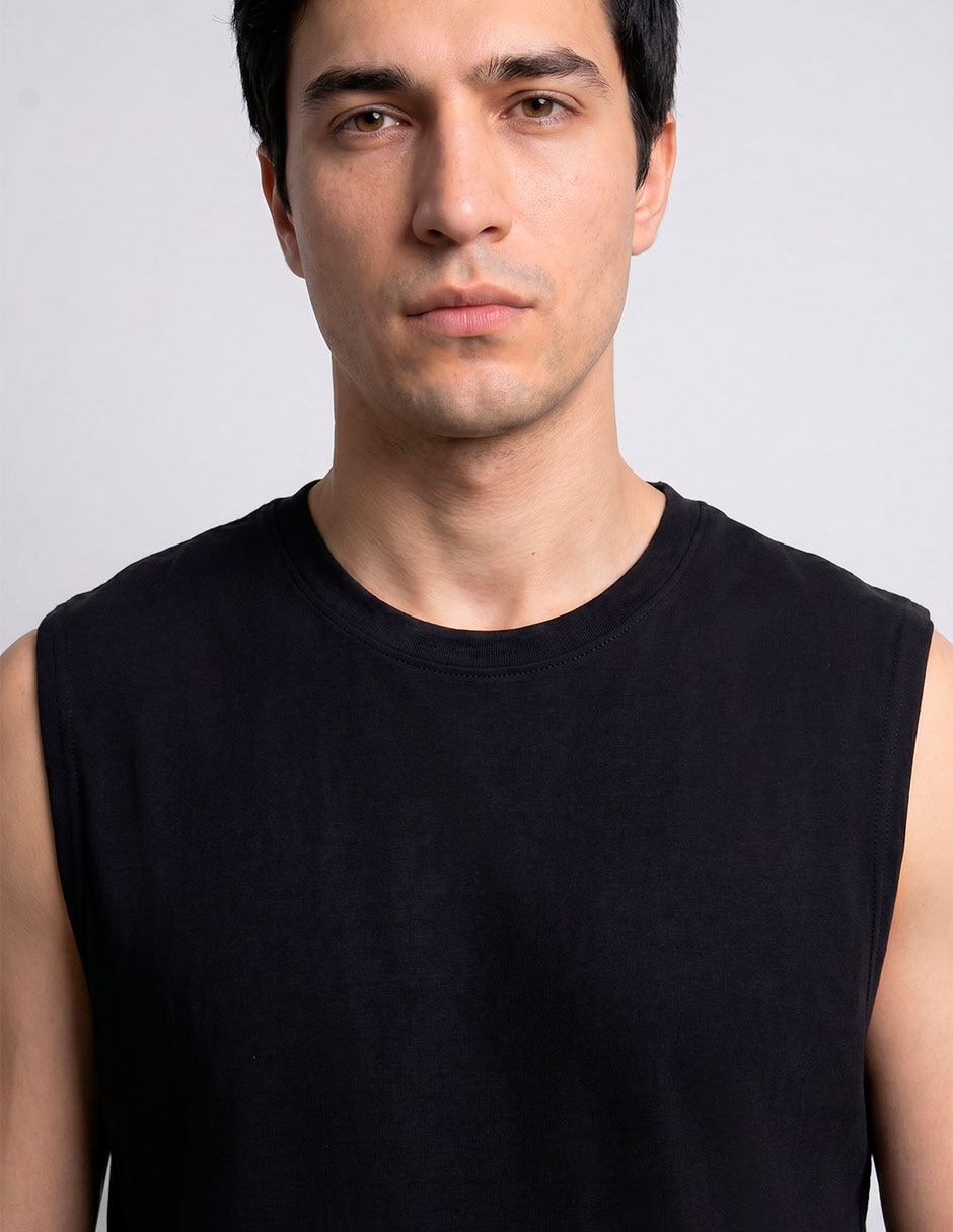 Playera cuello redondo para hombre