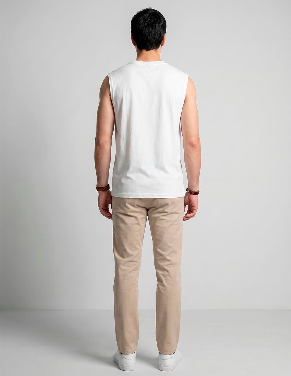 Playera cuello redondo para hombre