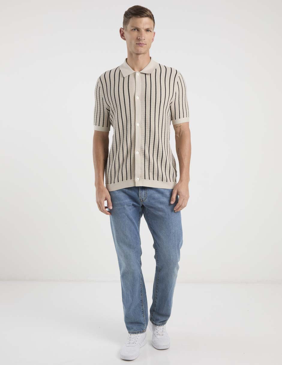 Playera tipo polo para hombre