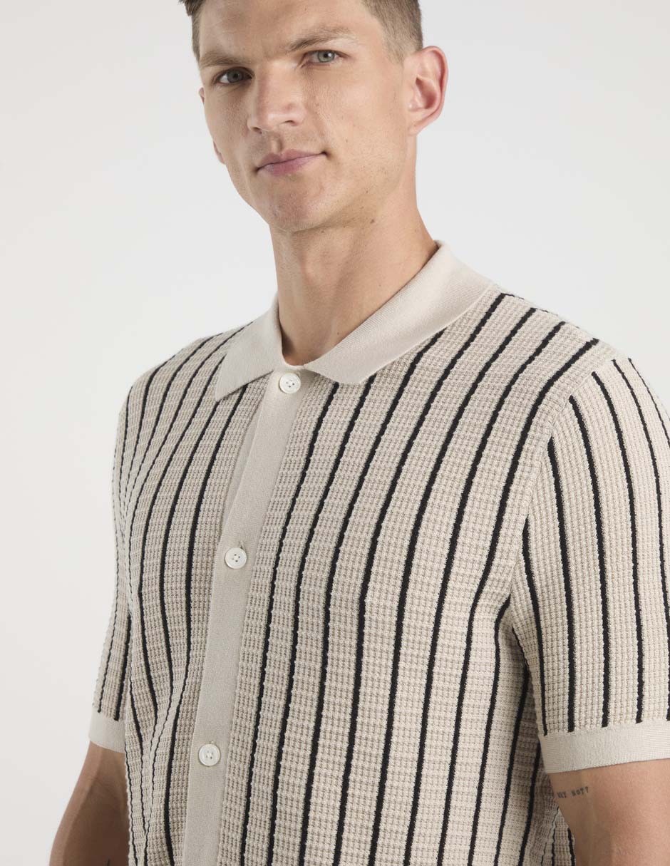 Playera tipo polo para hombre