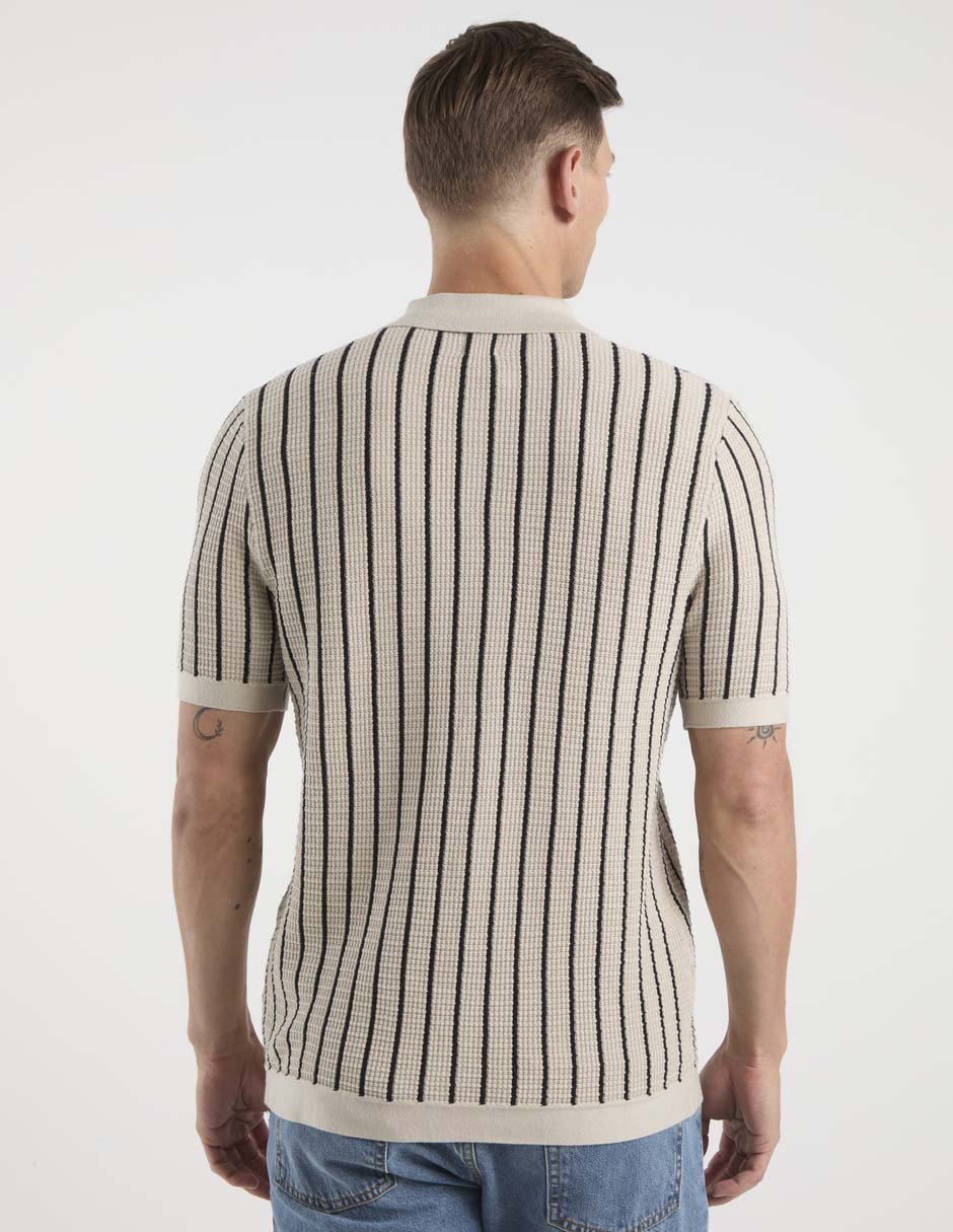 Playera tipo polo para hombre