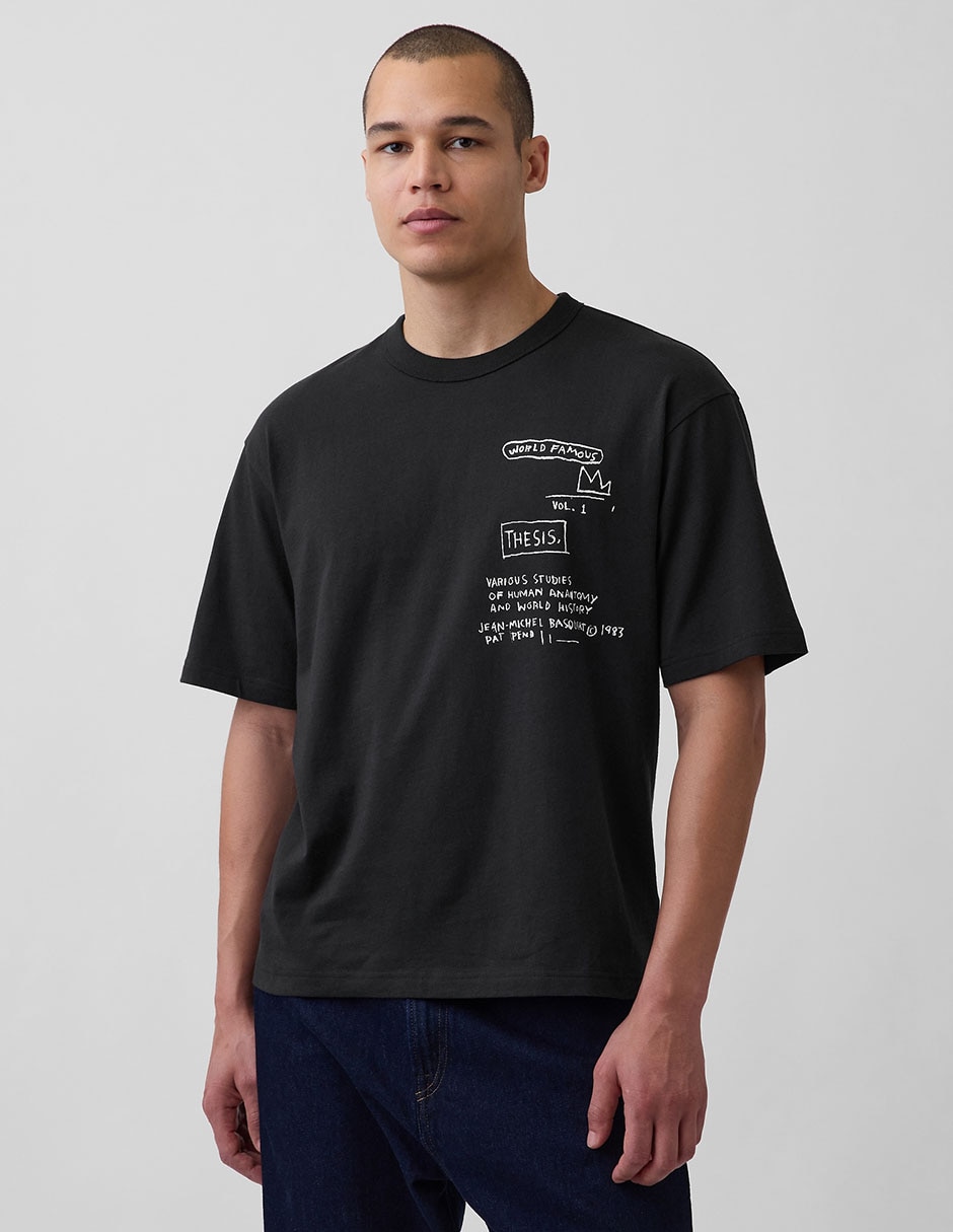 Playera cuello redondo para hombre