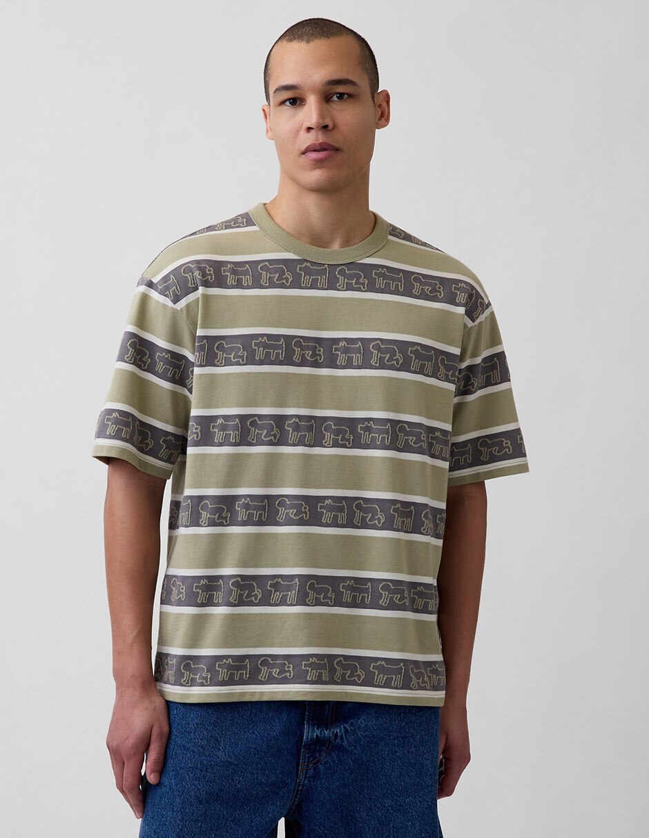 Playera ny artists cuello redondo para hombre