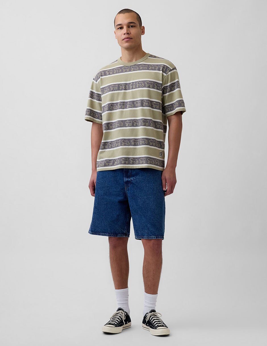 Playera cuello redondo para hombre 2