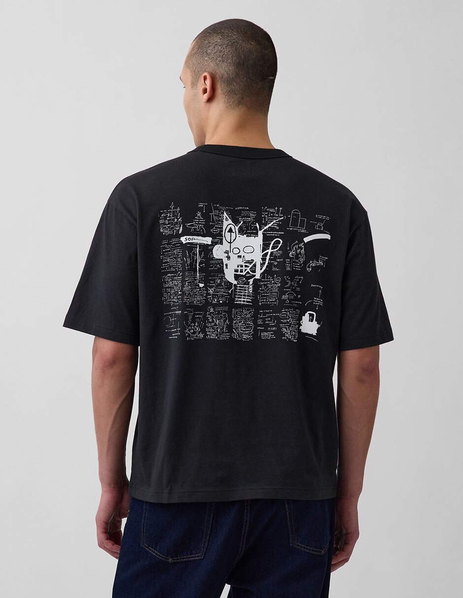Playera cuello redondo para hombre